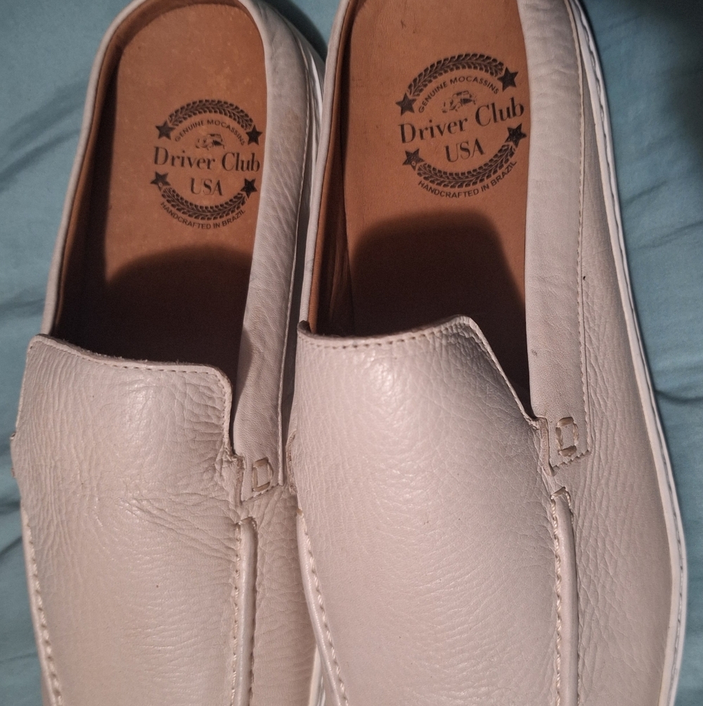 Driver Club USA Men's Ivory/cream. 10.5.